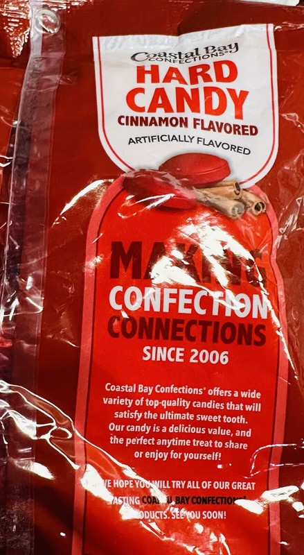 Hard Candy Individually Wrapped Cinnamon Flavored | Coastal Bay See Below gallery