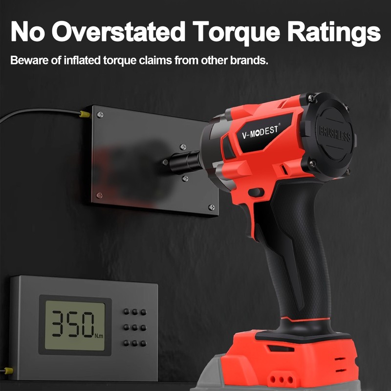 Compatible Milwaukee M18 Fuel 18V Battery Brushless Cordless 1/2" Impact Wrench gallery