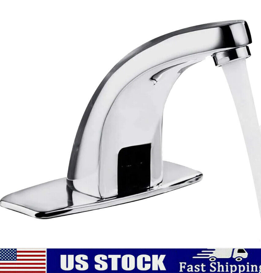 Smart Automatic Infrared Sensor Faucets Touchless Bathroom Basin Sink Faucet gallery