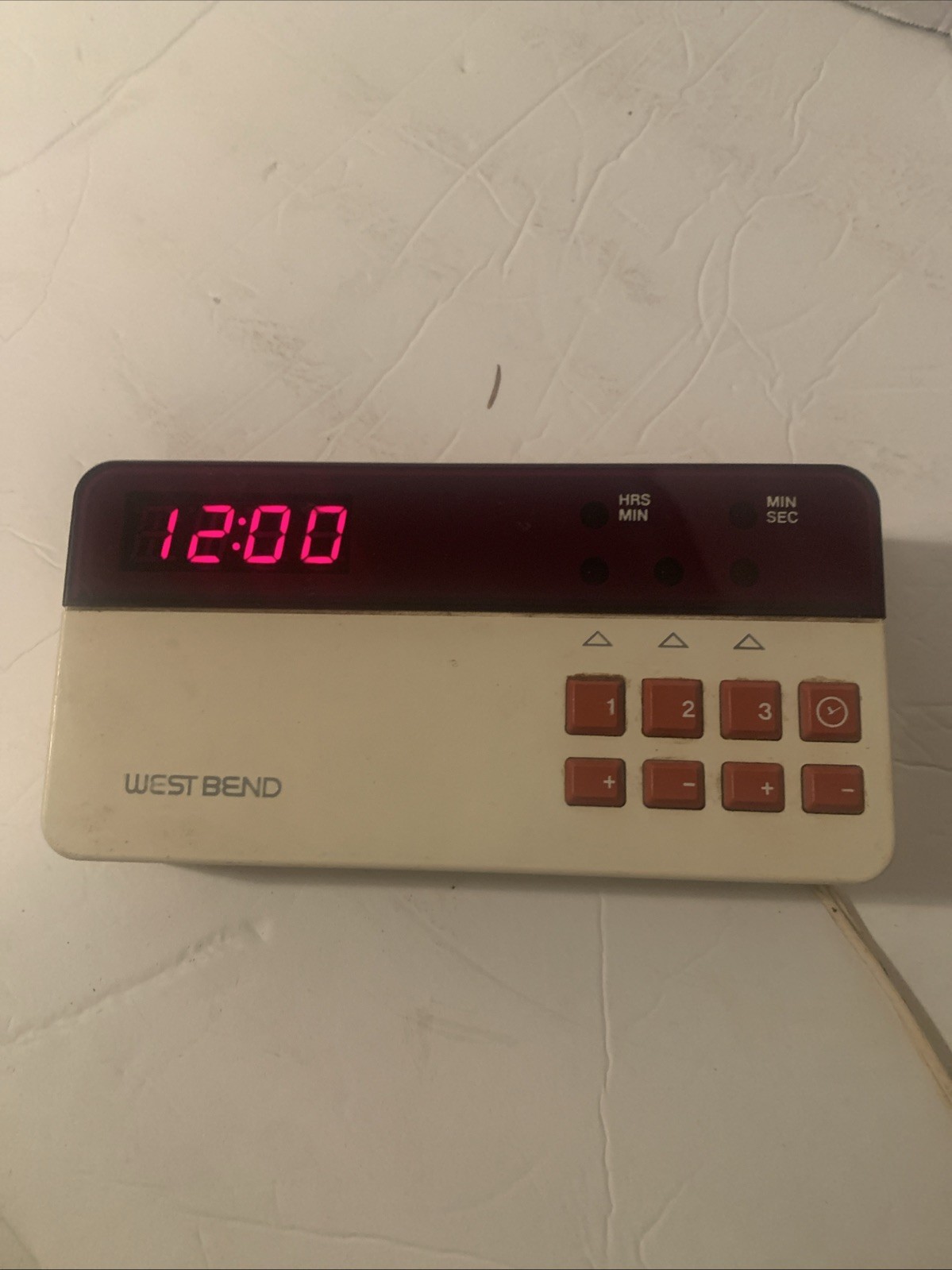 West Bend Model 40001 Triple Timer Plus (Clock/Timer) TESTED Vintage Retro gallery