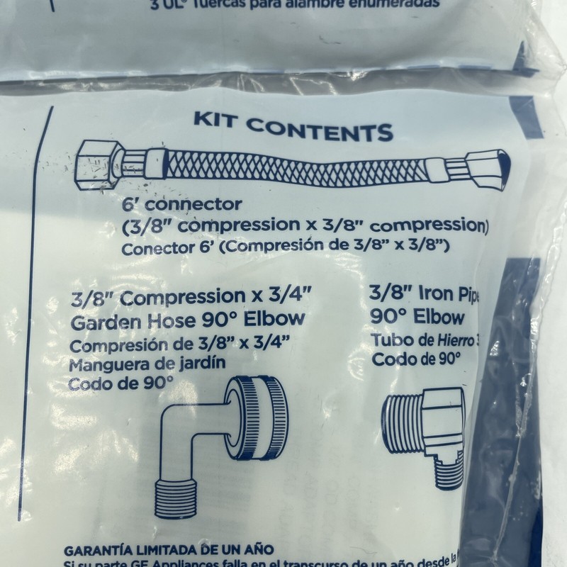 NEW GE Universal Dishwasher Installation Kit w/ Electric & Water Connections gallery