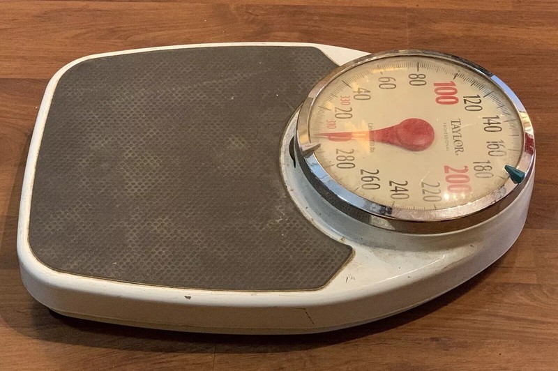 Taylor Professional Large Platform Mechanical Scale 330 Pounds 2 Markers gallery