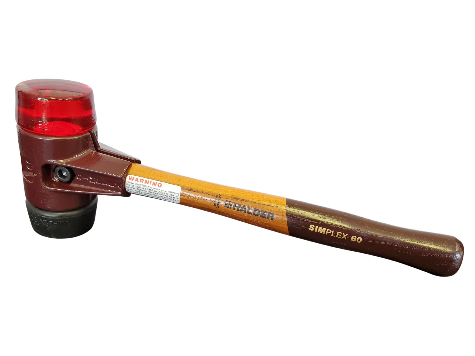 Halder - Simplex Mallet w/ Cast Iron Housing - Composite Rubber and Plastic Face gallery