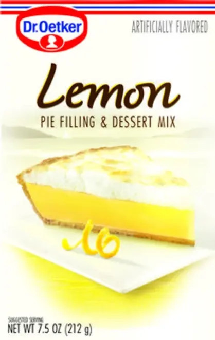 Lemon – Pie Filling & Dessert Mix by Dr. Oetker 7.5 oz bb 2-2027 gallery