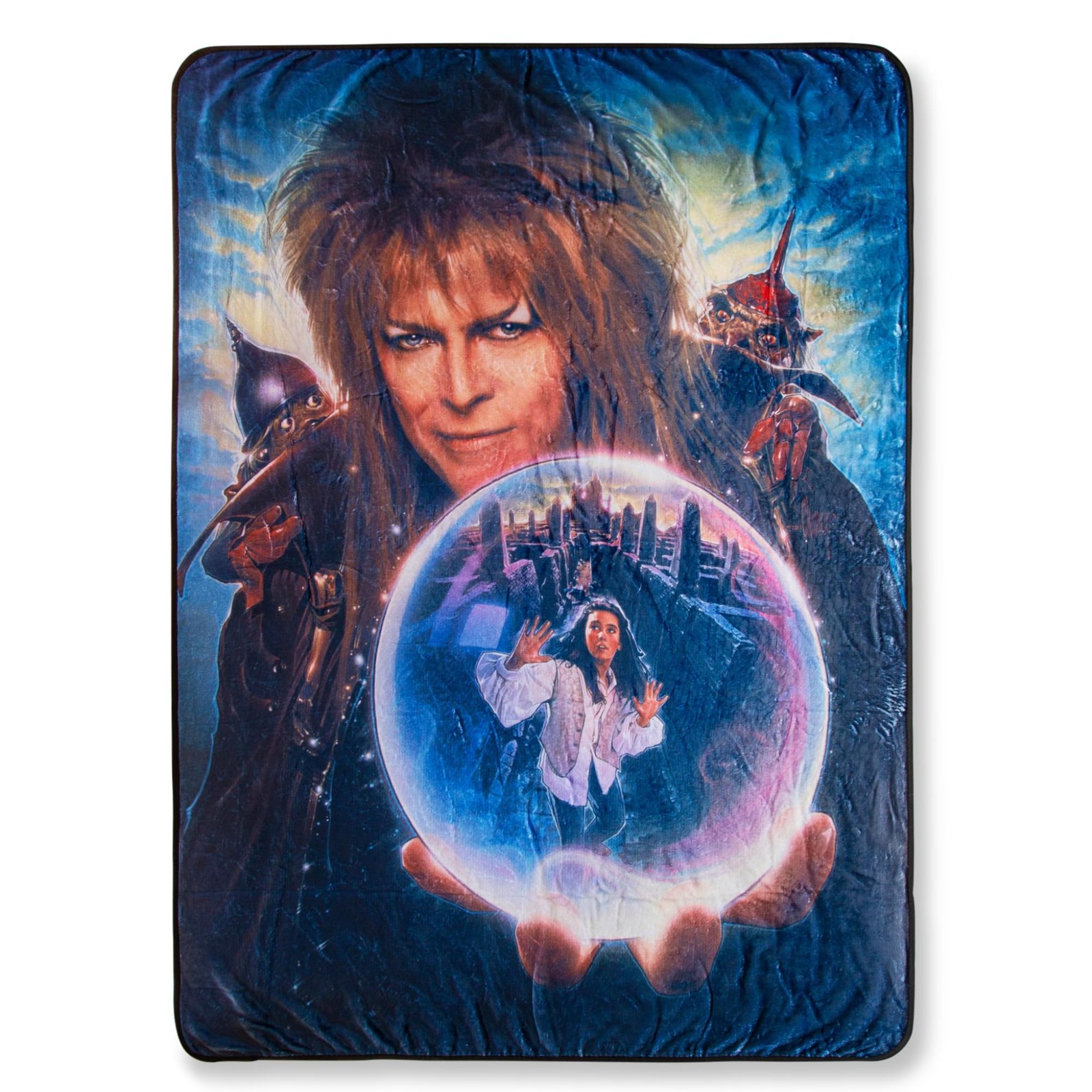 Labyrinth Movie Poster Fleece Throw Blanket | 45 x 60 Inches gallery