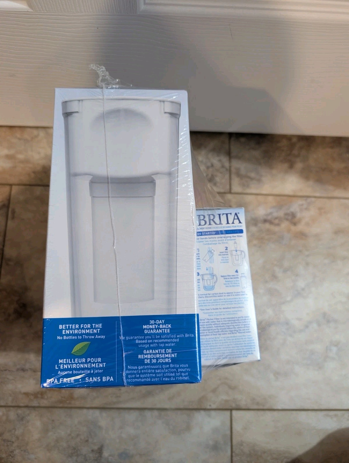 VALUE PACK - Brita 5-cup Water Pitcher with 3 Cartridges - White gallery