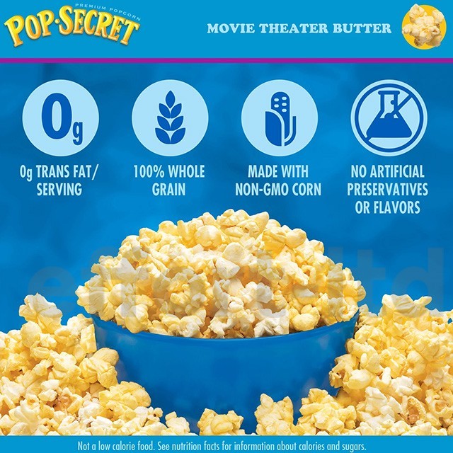 Butter Popcorn Microwave Bags - 12 Count, 3 oz Each gallery