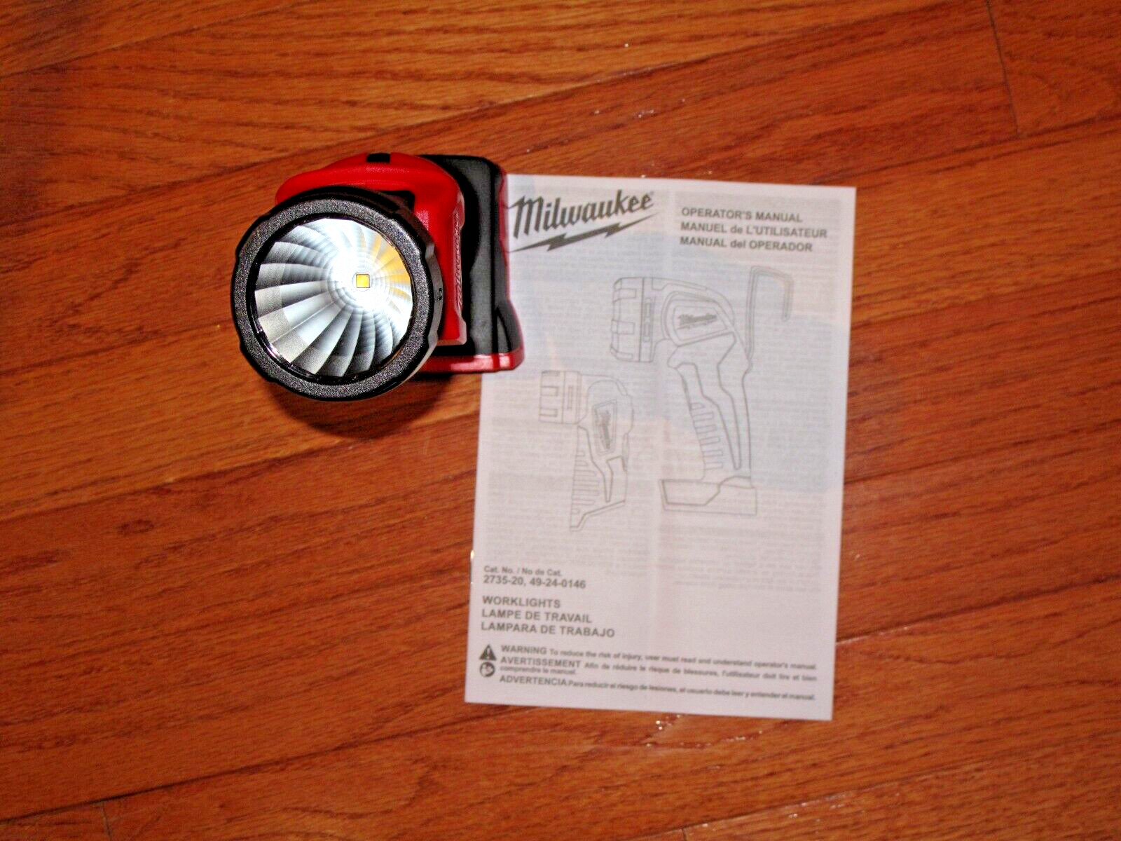 New Milwaukee 2735-20 LED Flashlight M18 Cordless 18 Volt Li-Ion Work Light 109 gallery