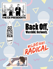Point Break 5pc 90’s Sticker Pack