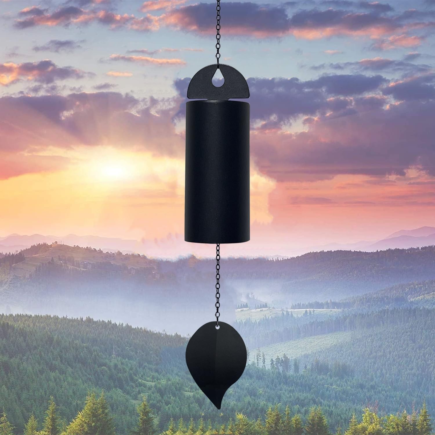 Deep Resonance Serenity Bell Large Wind Chimes for Outside Deep Tone 30 Inch ... gallery