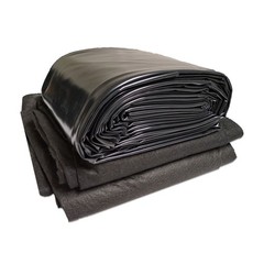 PolyGuard Liners PVC – 15 ft. x 45 ft. 20-Mil Liner and Geo Combo