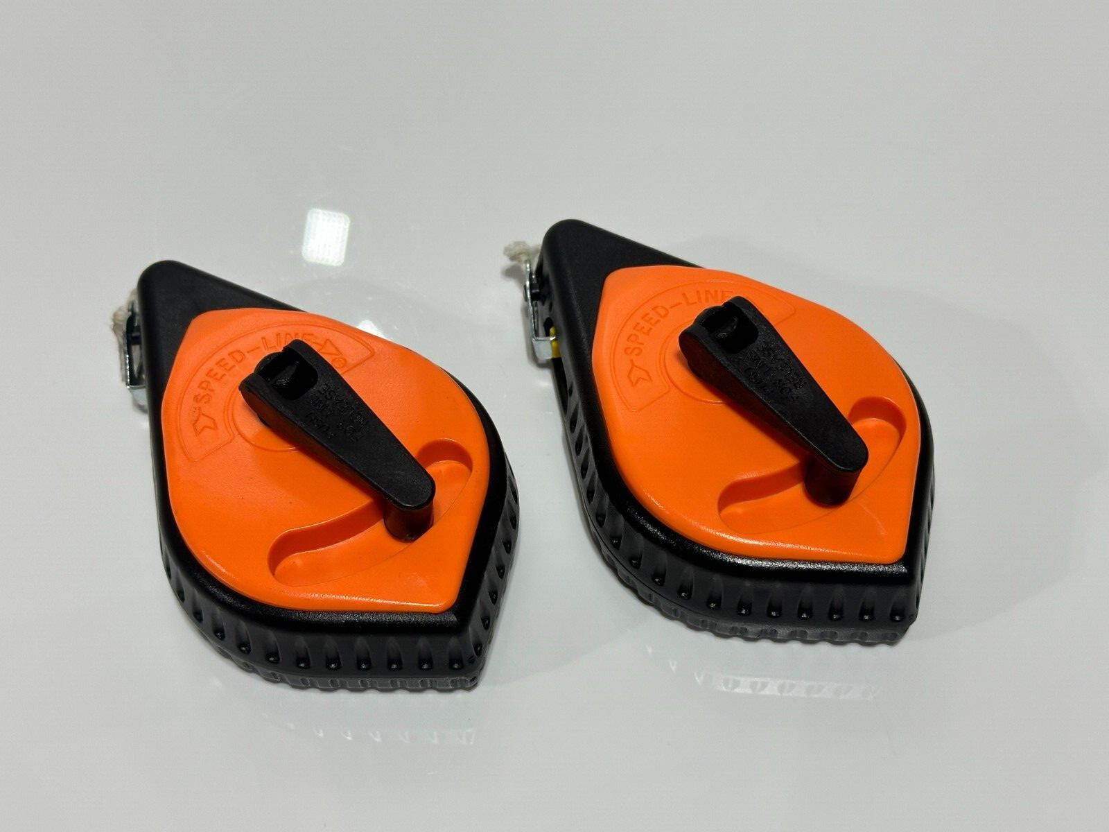 NEW 2pc American Tool Co. Speed Line Orange CHALK REEL Measure Lot - MADE IN USA gallery