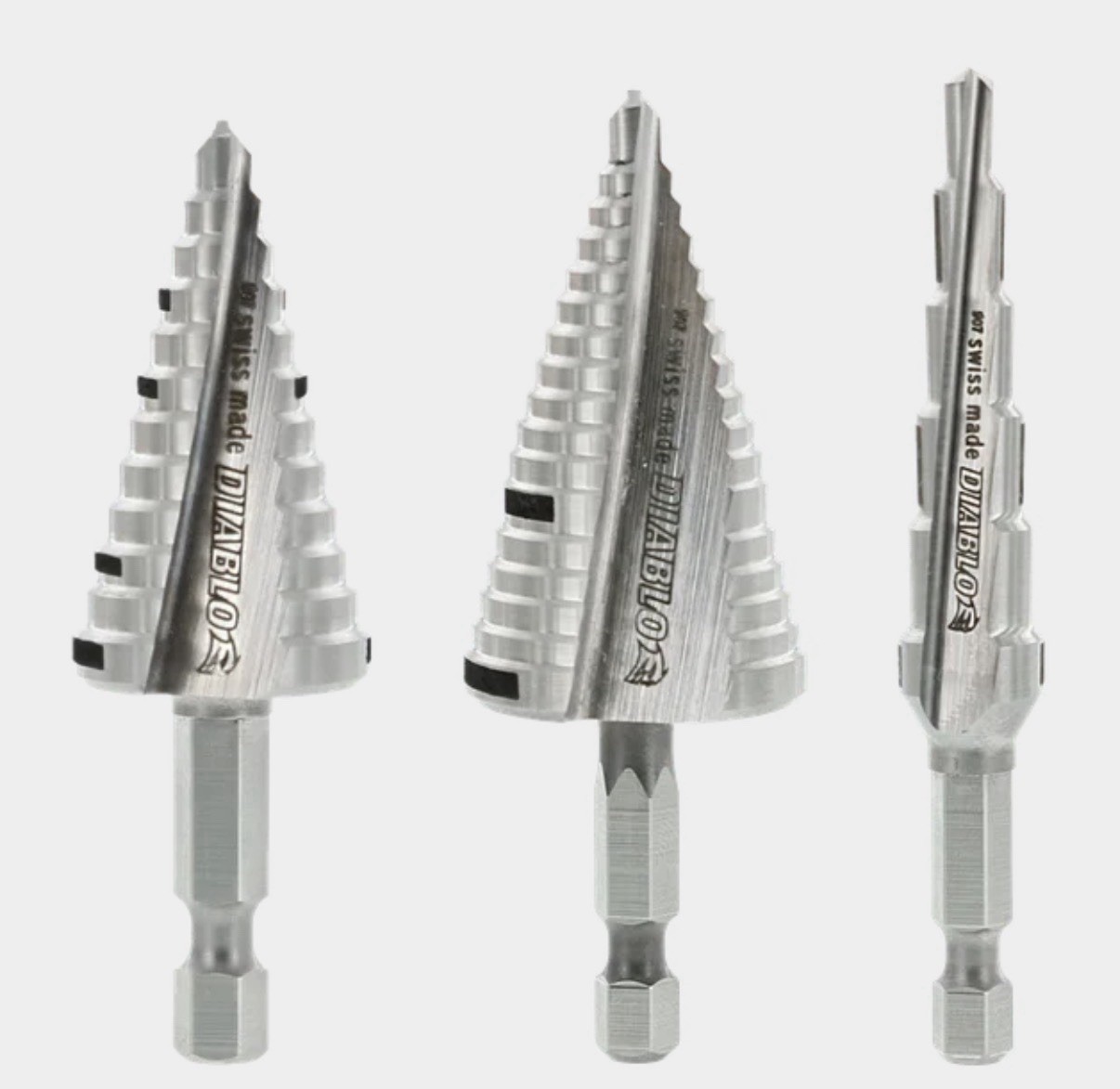 Diablo Impact Step Bit Set 3-Piece | Up to 6X Life | Metal & PVC | DSD0875 gallery