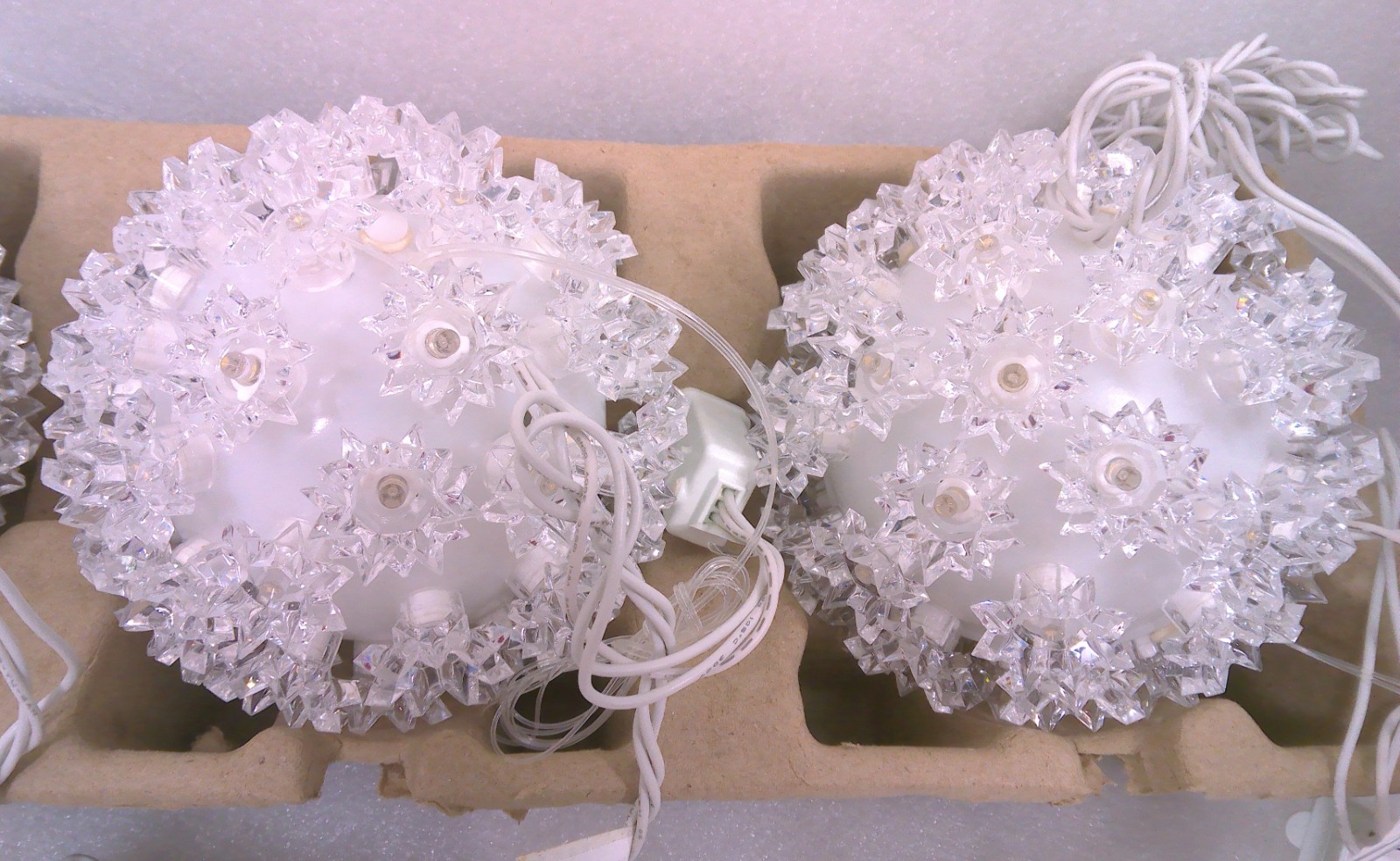 3 Pack LED SPHERES Energy Smart~50 light~5.5” Warm White GE 737922 NEW gallery