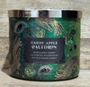 Bath & Body Works Candy Apple Cauldron 3 pc Body Lotion set plus 3-Wick Candle gallery