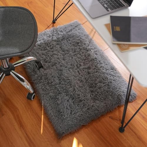 Small Rug Upgrade Non Slip Throw Bedside Area 2' x 3' (Rectangular) 1- Grey gallery