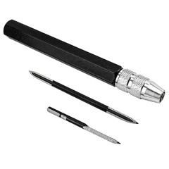 3PCS Deburring Scraper Tool Set, Adjustable Triangular Blade for Metal Plastic