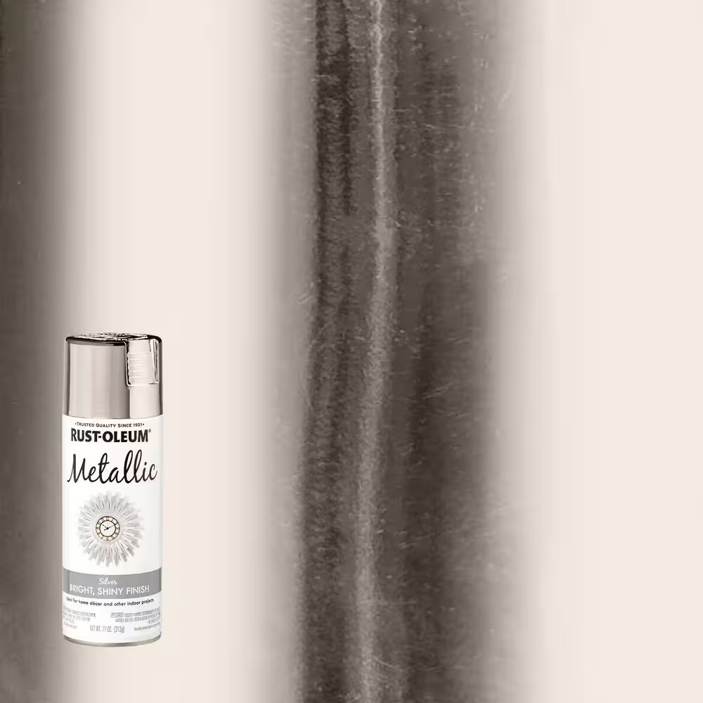 11 Oz. Silver Metallic Spray Paint gallery