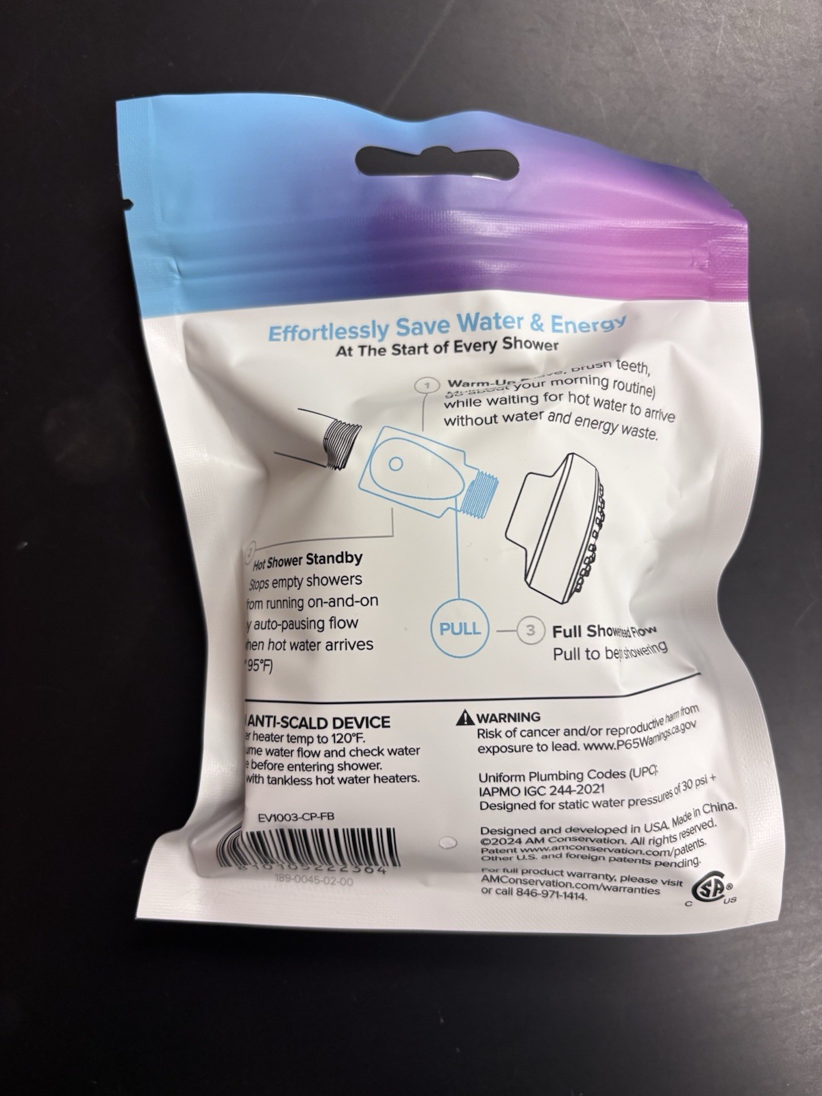 Evolve ShowerStart TSV3 Chrome Finish Water Conservation Save $$$ gallery