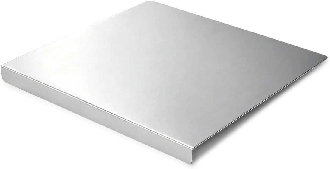 Saker Stainless Steel Cutting Board, Thick Heavy Duty Kneading Board with Anti S gallery