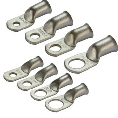 Copper Ring Uninsulated Terminals Lug Bare Battery Welding Cable Wire Connectors