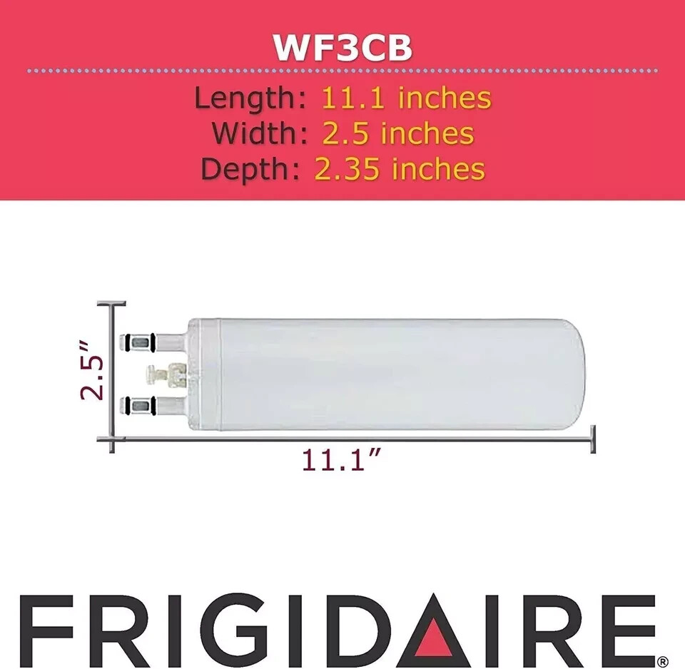 1 PACK New Frigidaire WF3CB Puresource3 Refrigerator Water & Ice Filter US gallery