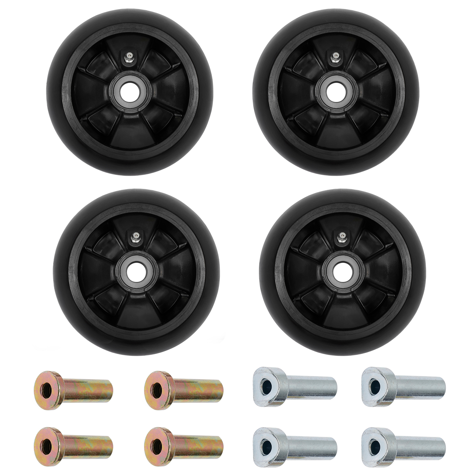 4X AM125172 Mower Deck Wheel Kit For John Deere 48" 54" 60" 72" Deck Lawn Mowers gallery