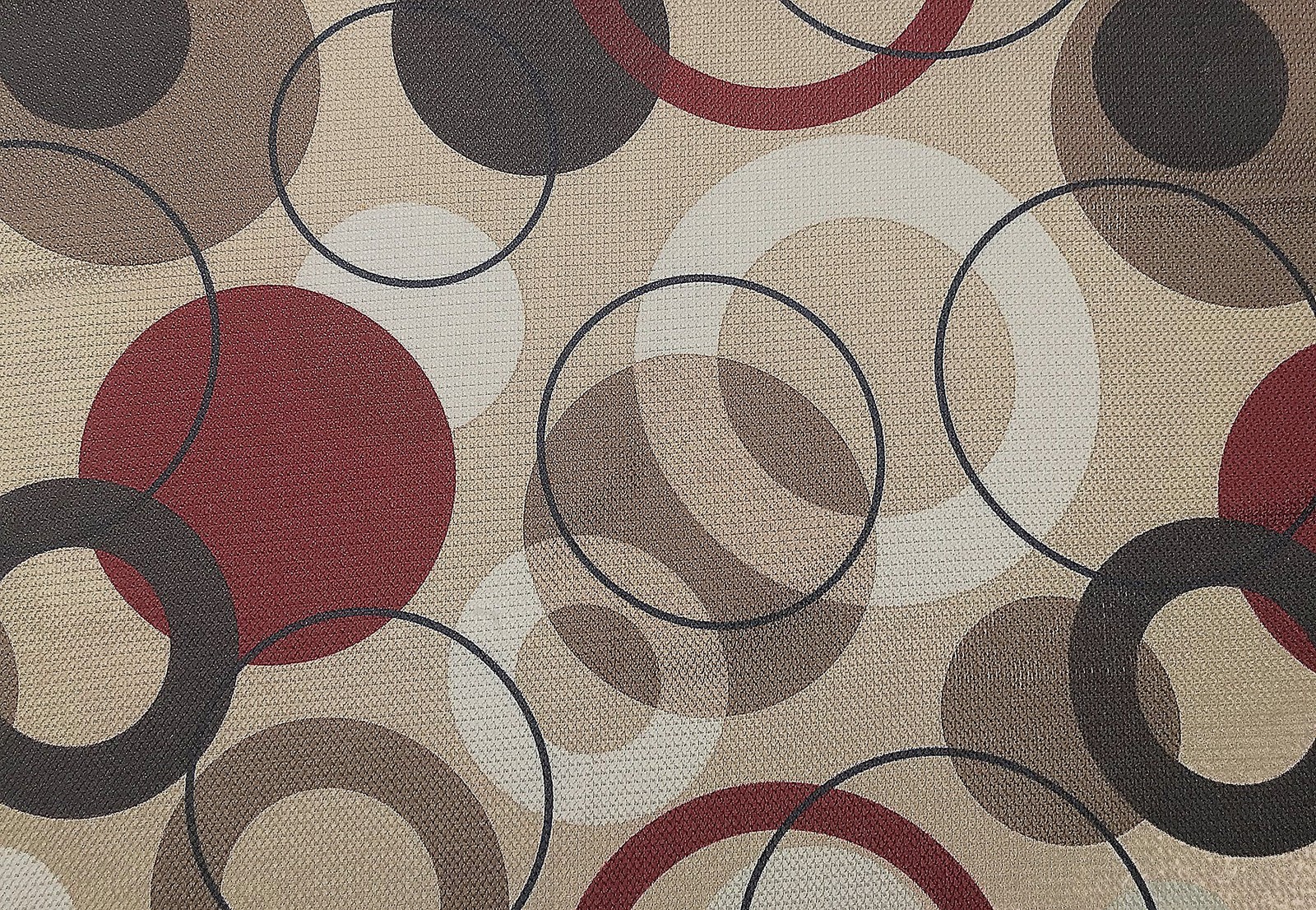 Celestial Celestial Print SemiSheer Grommet Curtain Panel, 48" x 84", Paprika gallery