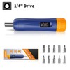 Preset Torque Screwdriver 1-6Nm (8.85-53 in-lbs), 1/4” Torque Wrench Screwdriver gallery