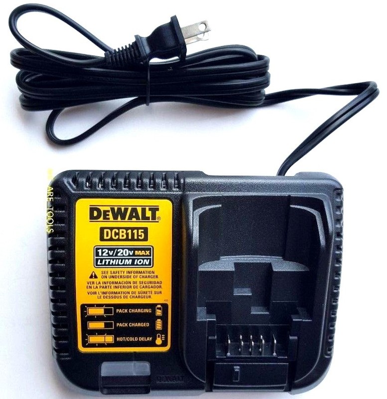 (2) Dewalt RAPID DCB115 12-20V MAX FAST Battery Chargers 20 volt gallery
