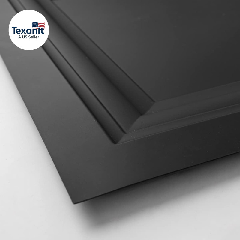24-Pack Square Drop Ceiling Tile 2Ft X 2Ft in Black, PVC Ceiling Panel 24 X 24In gallery