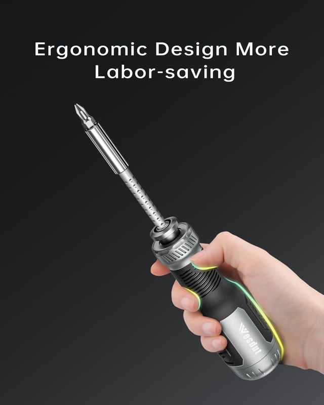 13-in-1 Multi-bit Screwdriver Set Tool All in One [Super Durable] Screw Drive... gallery