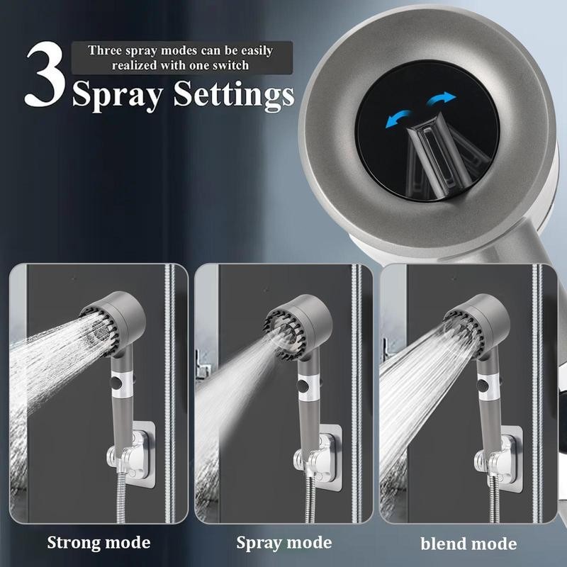 New High Pressure Shower Head with Handheld Combo,18-Stage Filter Shower Head gallery