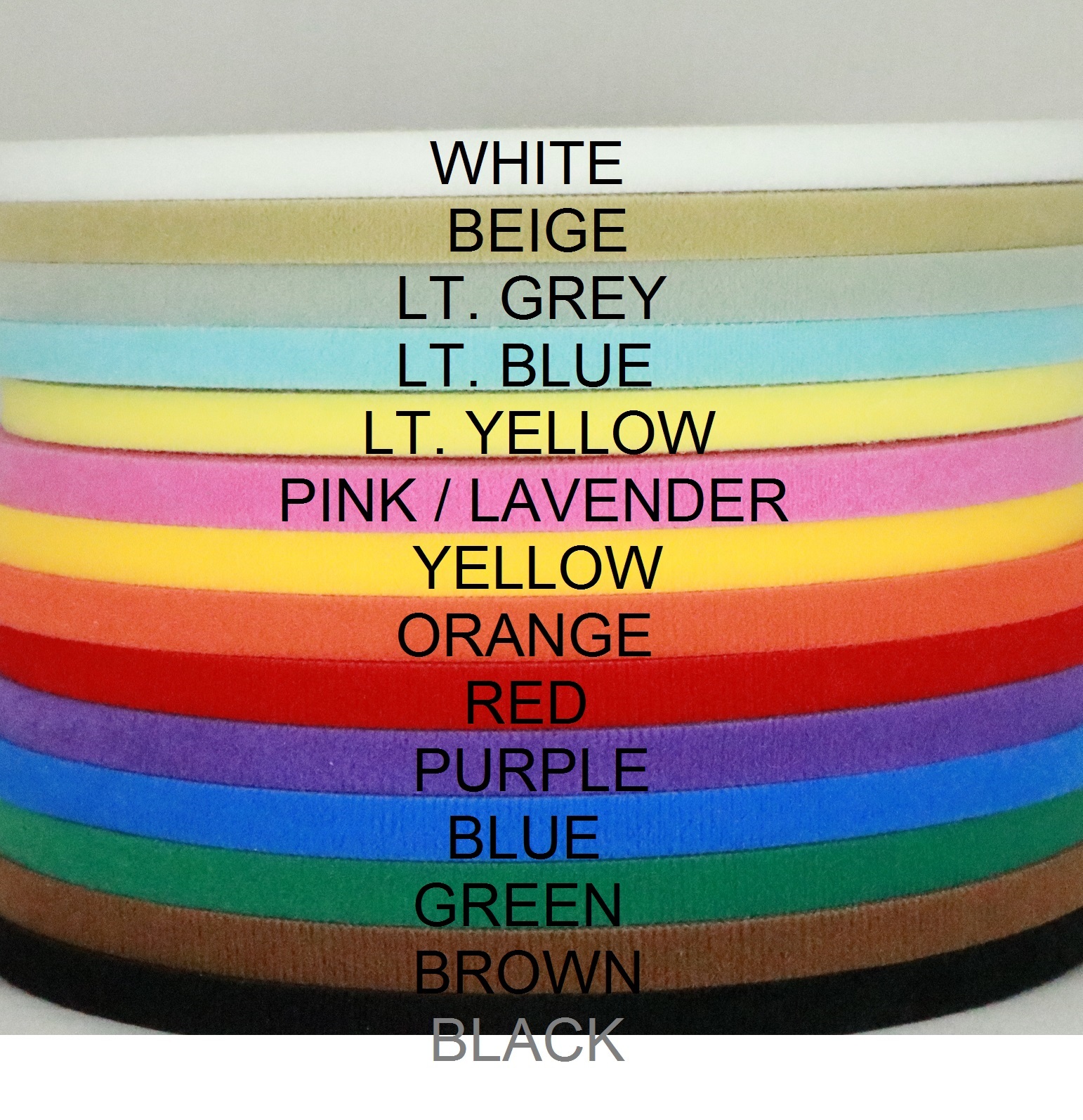 Ultra thin VELCRO® brand hook&loop tape double sided Widths: 3/4'', 1", & 1 1/2" gallery