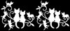 Cat Family with Kittens Playing Two Pk 5" Vinyl Decal Vehicles Any Flat Surface gallery