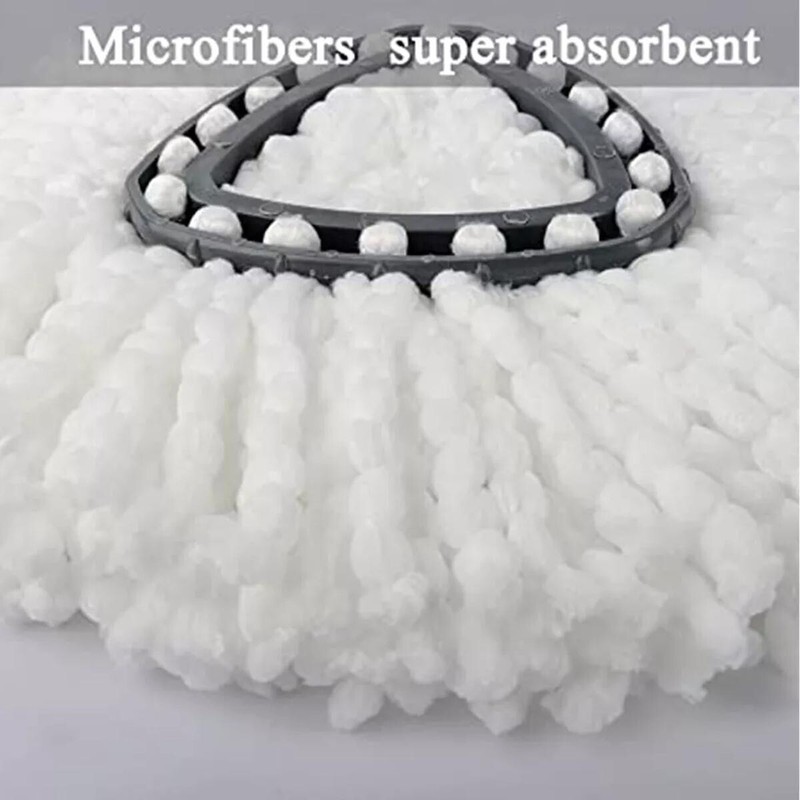 Replacement Microfiber Mop Head Easy Clean Wring Refill For O-Cedar Spin Mop gallery