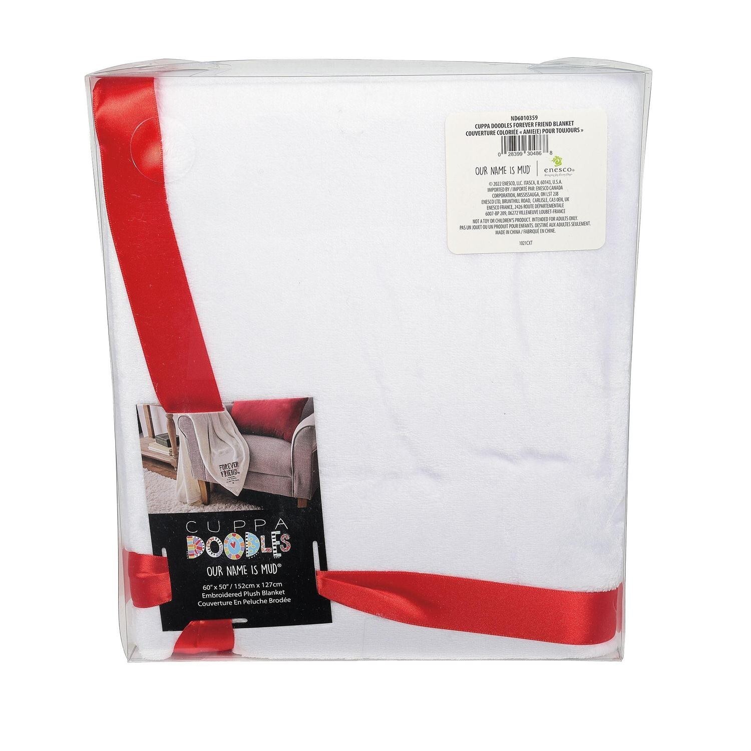 Forever Friend Forever, For Always No Matter What Throw Blanket 50" x 60" NWT gallery