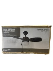 Hampton Bay Triplicity 30” Ceiling Fan Blades Set Part E DB30TMB-LP (3 pcs)
