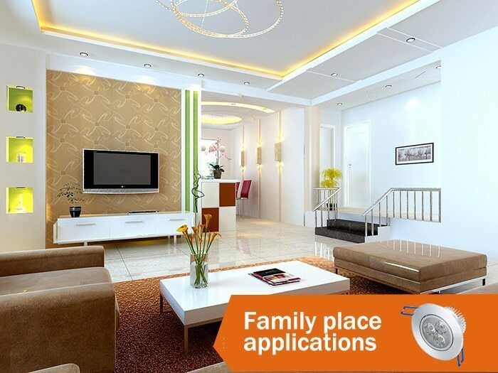 10PCS 15W LED downlight 85V-265V Ceiling Recessed Wall lamp Home Spot light gallery