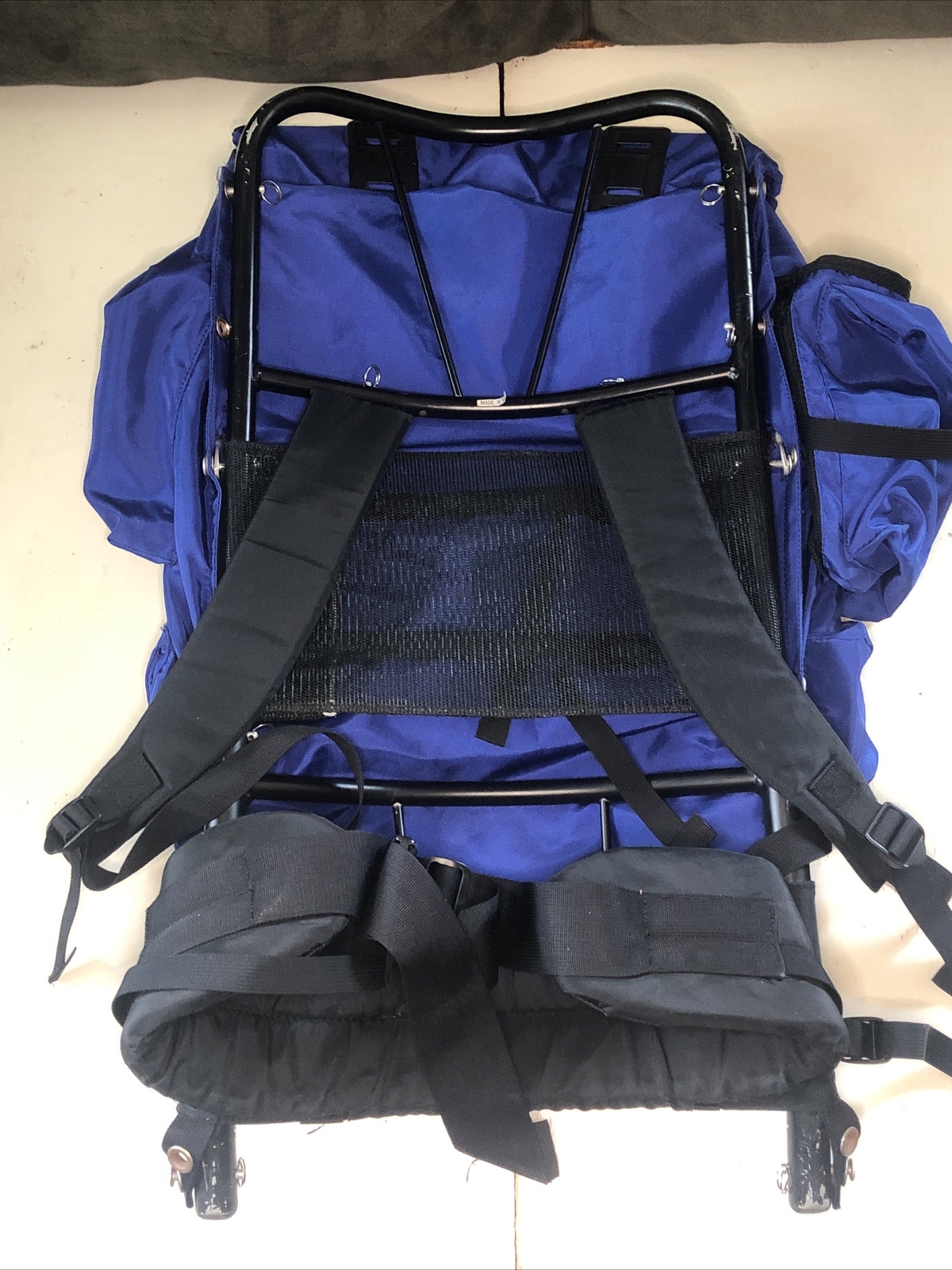LL Bean Hiking Camping Backpack With External Frame Adjustable Light Weight 2