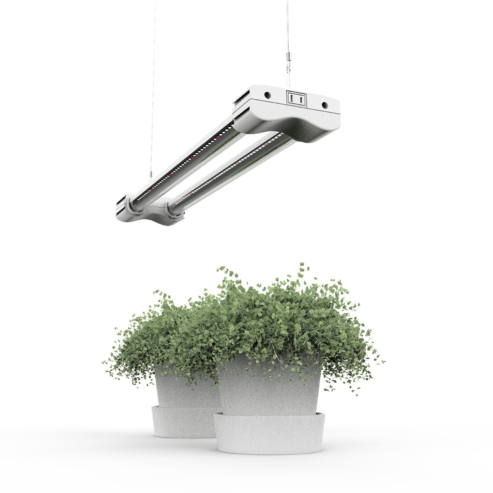 LED Grow Light 2FT Seedlings Mother Plant Flowers Full Spectrum Hydroponic gallery