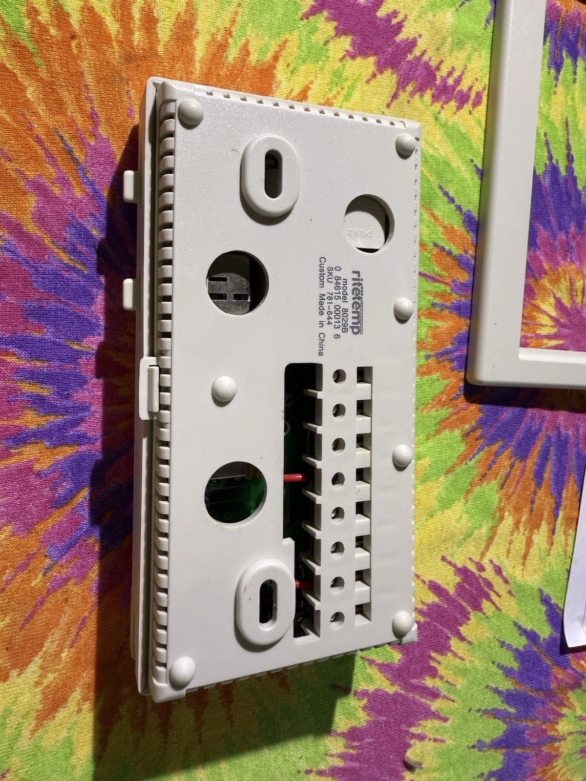 RiteTemp Thermostat Model 8029B - Heating And Cooling gallery