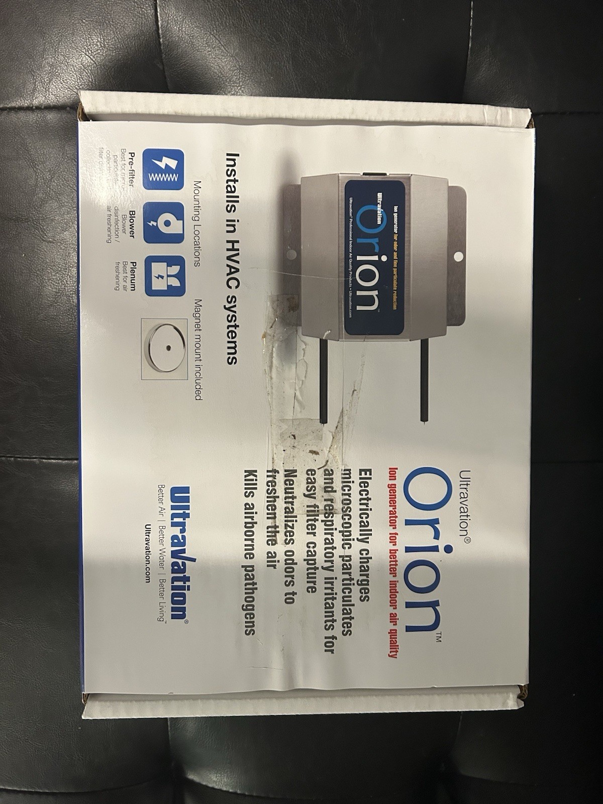 UltraVation Orion Air Purifier - Eliminates Viruses, Bacteria, Mold, VOCS gallery