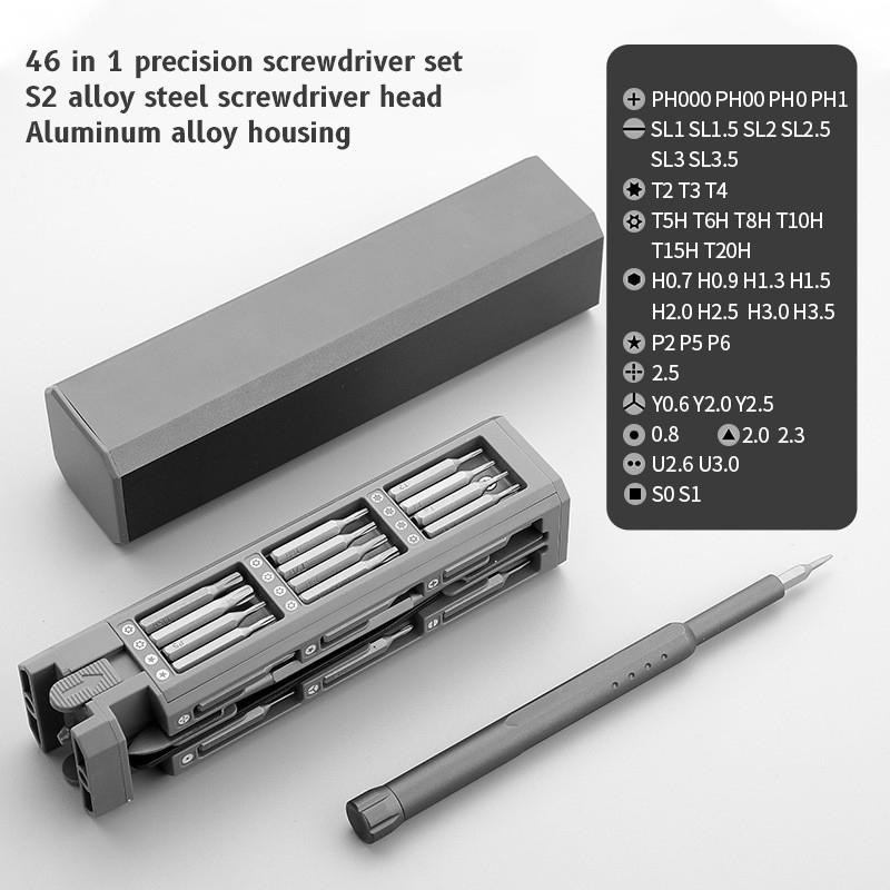 8/32/43/46-in-1 Precision Magnetic Screwdriver Set Torx Hex Bit Phone Laptop gallery