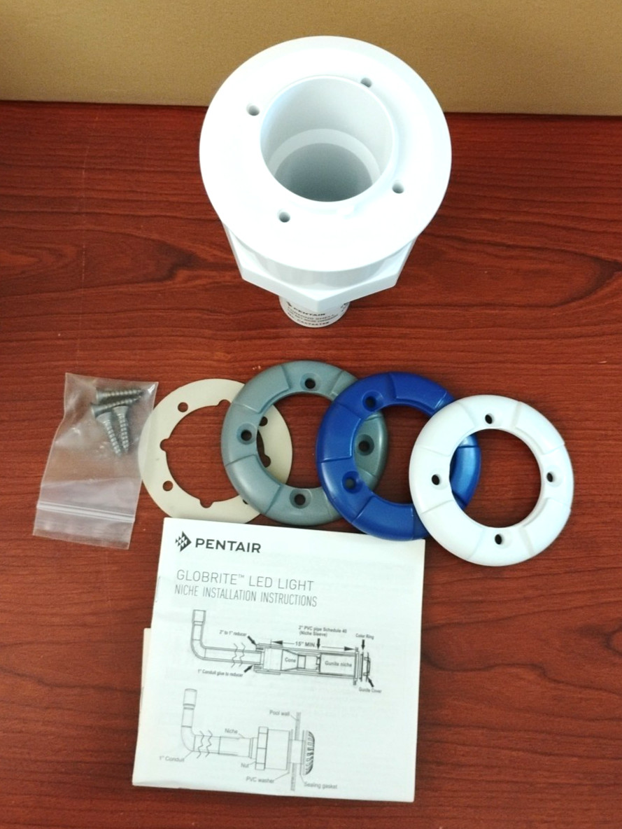Pentair GloBrite LED Pool Light Vinyl Niche 620039 gallery