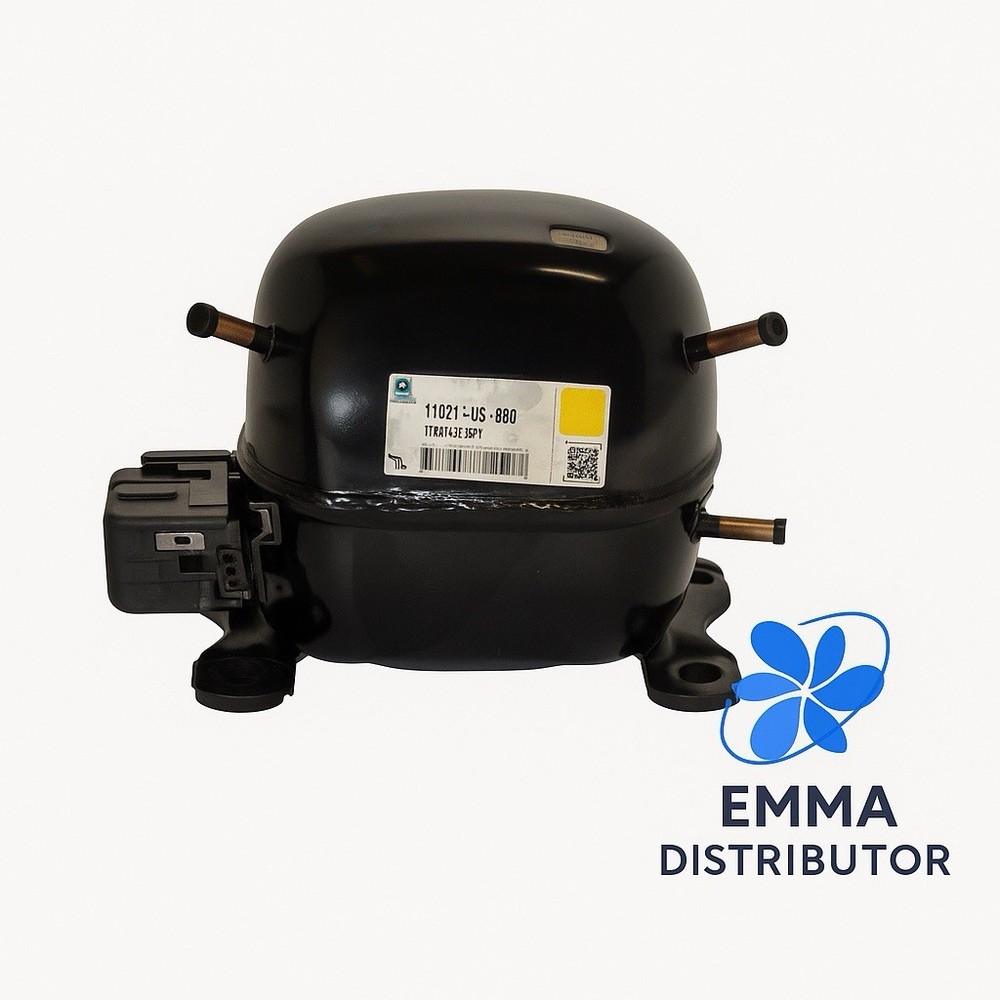 REFRIGERATION COMPRESSOR TECUMSEH (C) 1/6+HP 115V/1PH/ 60HZ LBP BTU/H=525