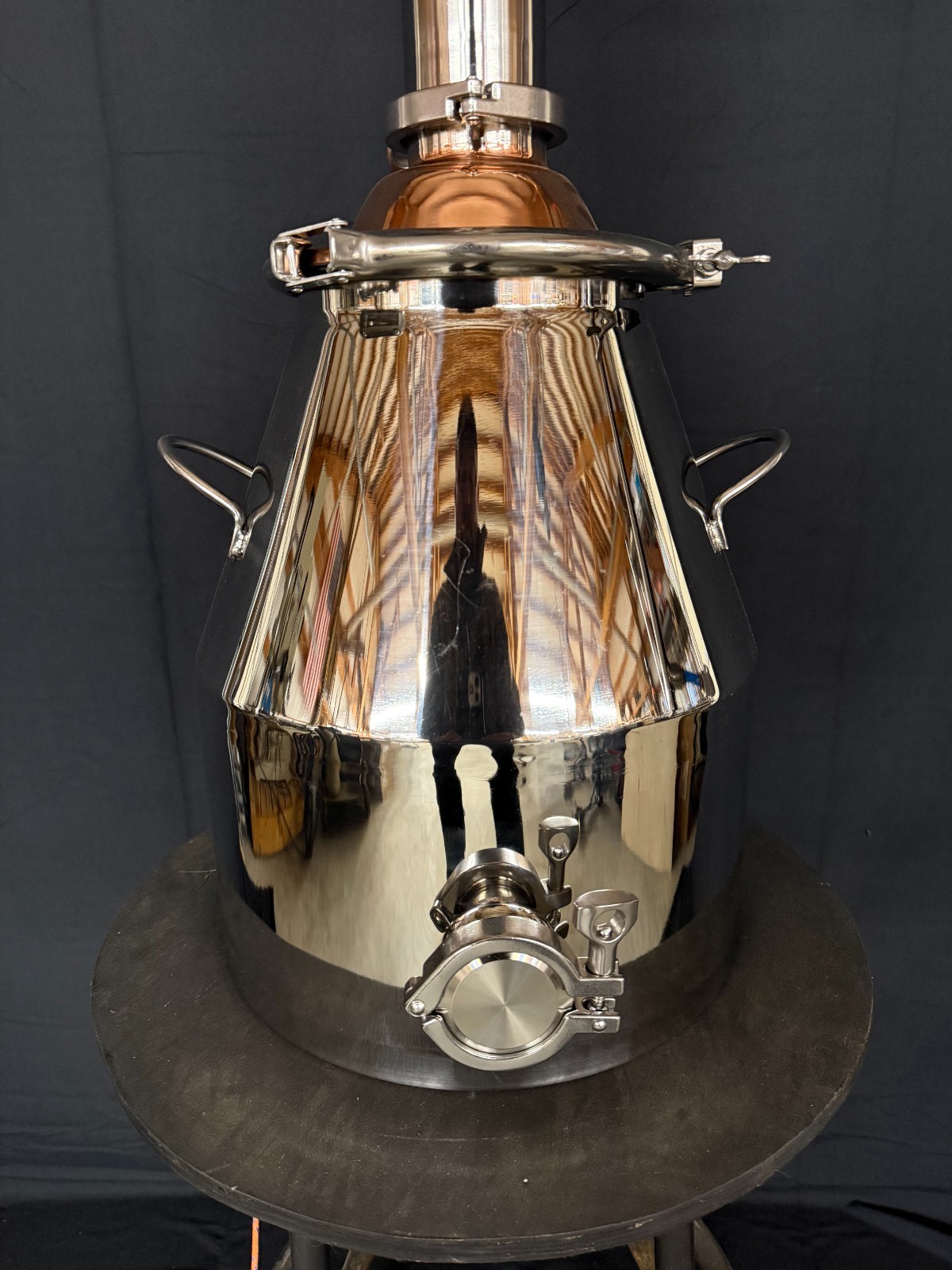Pot Still - Entry Level 8 gallon 3 inch stainless steel fractionating column gallery