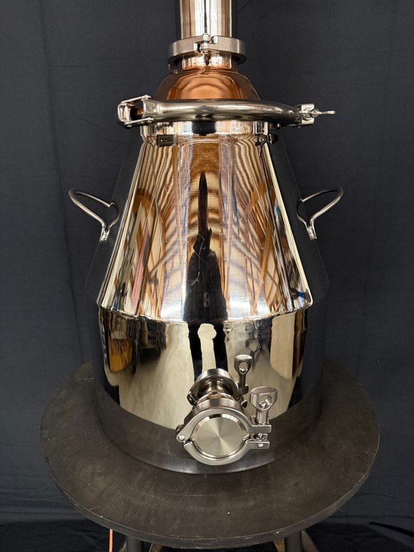 Pot Still - Entry Level 8 gallon 3 inch stainless steel fractionating column gallery
