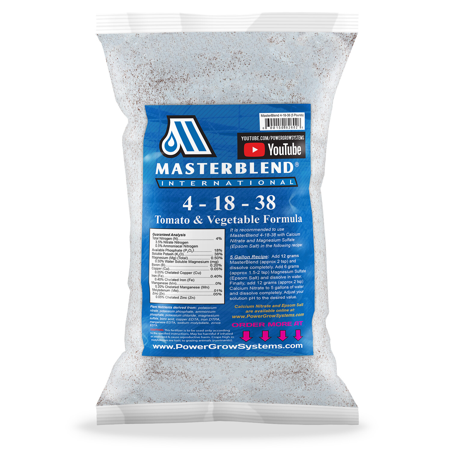 MASTERBLEND Official 4-18-38 Tomato & Vegetable Fertilizer BULK gallery