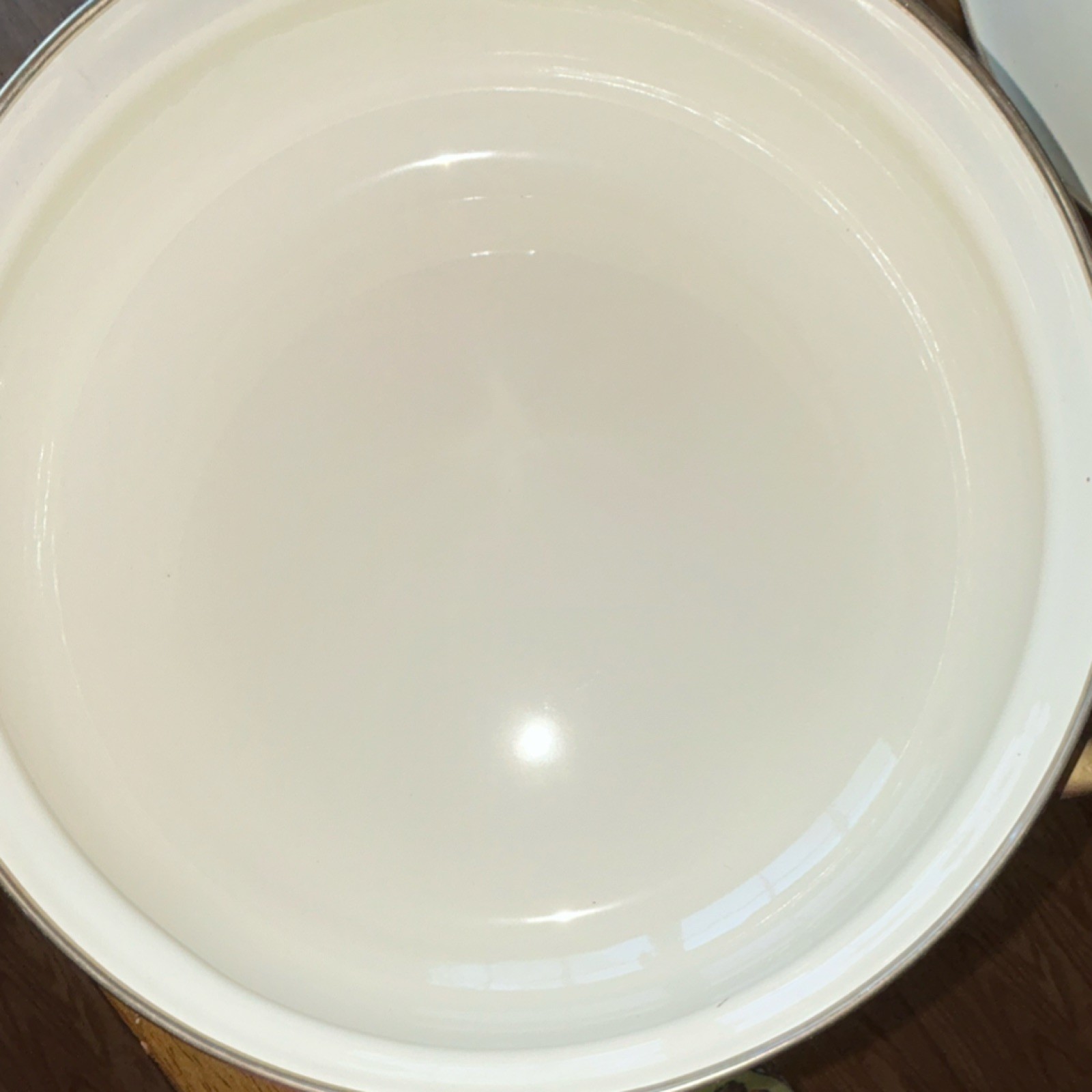 Tabletops Unlimited Ceramic Casserole with Lid Fruit Design Double Handle gallery